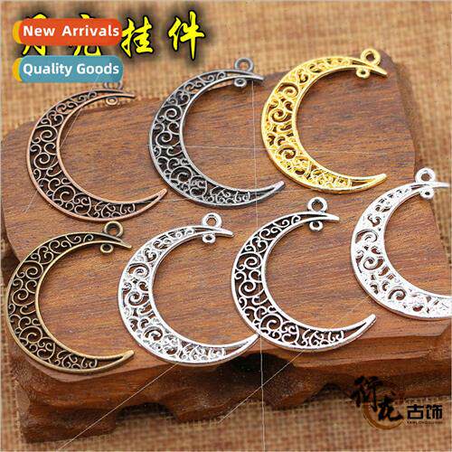 diy handmade materials dream catcher materials moon alloy ac