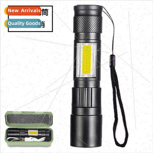 LED telescopic zoom mini multi-function with COB outdoor bri