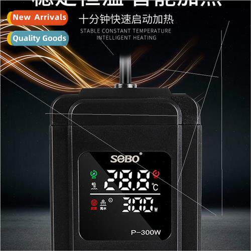 aquarium heating rod frequency con energy-saving digital dis