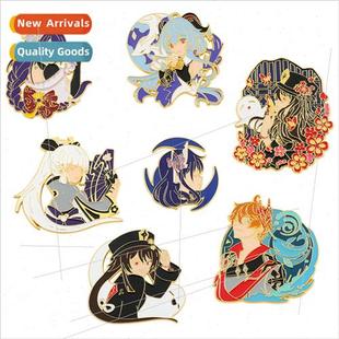 Wendy Kaguri Ayaka Harakami Walnut Badge DArtagnan Gan Metal