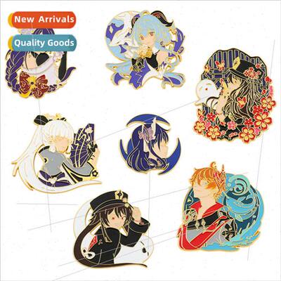 Harakami Metal Badge Wendy Kaguri Ayaka DArtagnan Walnut Gan