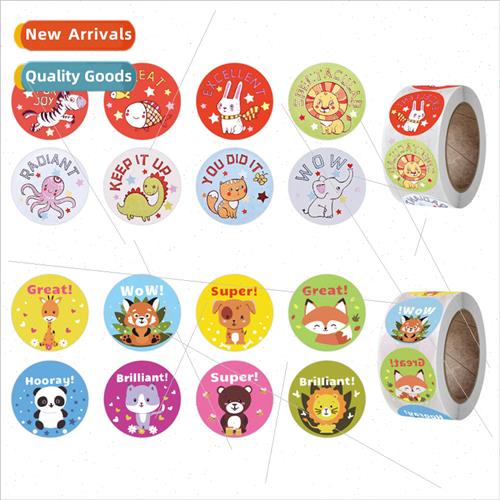 Childrens Reward Stickers Adhesive Roll Stickers 8 Types of