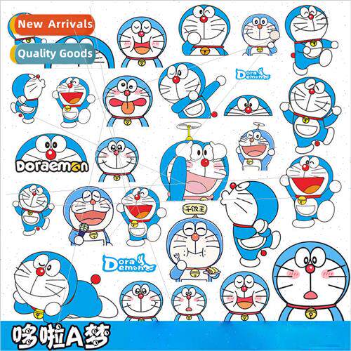 Doraemon car stickers tinkerbell cat cartoon car stickers sc