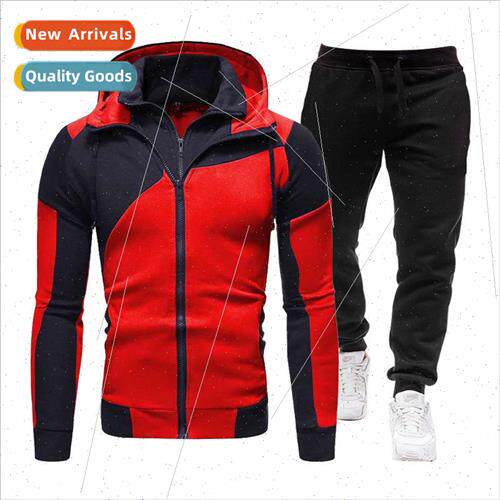 2022 autumn and winter  sports two-color patchwork jacket lo