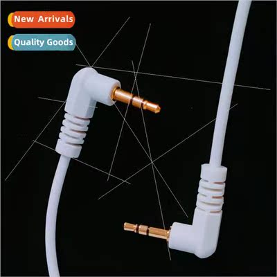 Elbow Audio Cable Three Sections Gold Plated 1 Meter 90 Degr