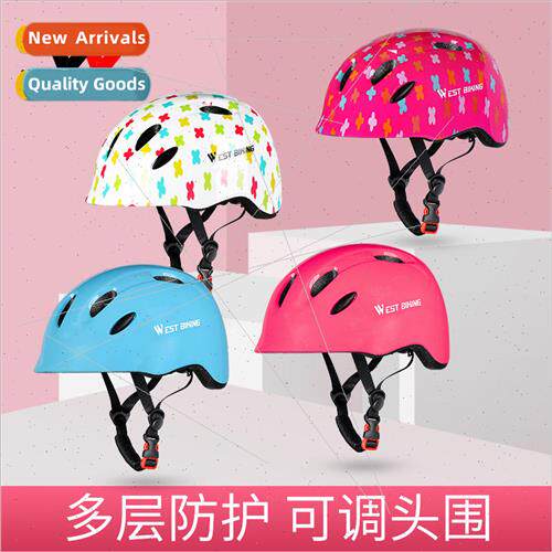 Bicycle childrens helmet bike riding helmet roller skating p