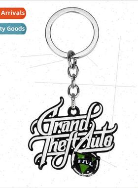 Grand Theft Auto Amateur 5 GTA5 Grand Theft Auto Keychain Pe
