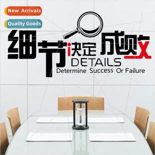 AY6062 Office Classroom Background Removable Wall Sticker Ca