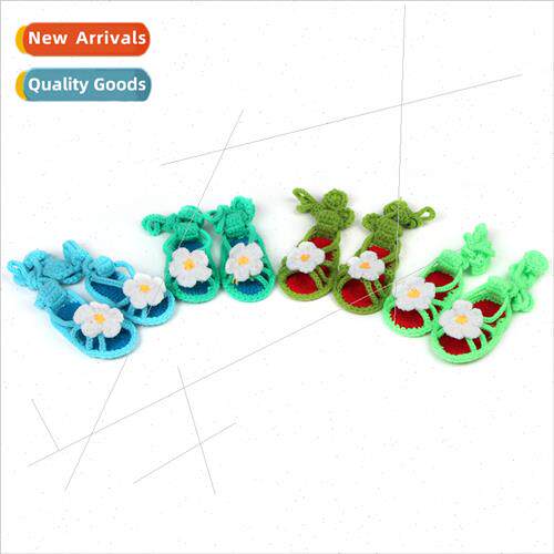 New hand-knitted baby cute rabbit soft-soled toddler shoes b
