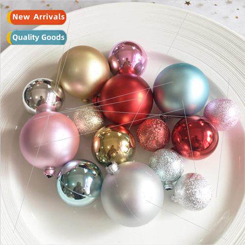 Baking cake decorations frosted glossy matte Christmas ball