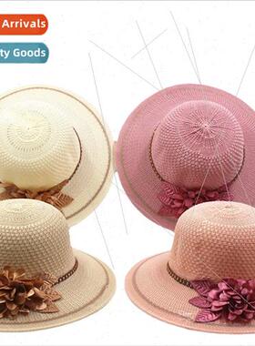 New sweet flowers fisherman hat female spring and summer bre