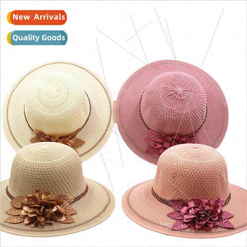New sweet flowers fisherman hat female spring and summer bre