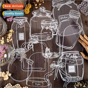 dream collector ins PET glassware pack transparent sticker