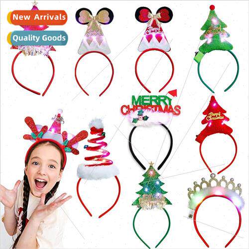 Christmas Decorations ght Up Christmas Tree Headband Headdre