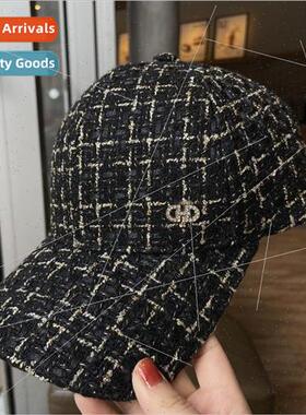 Small perfume wind with diamond baseball cap Yangqi senior s