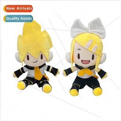 New Kagamine Len Rin Hatsune Miku Mirror Sound Twins plush t