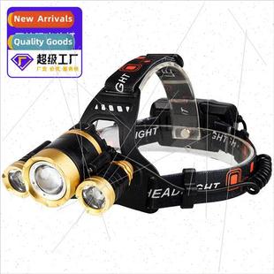 rechargeable strong light High 3T6 led headlamp super power
