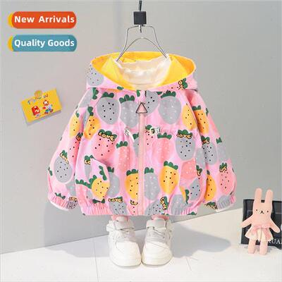 Childrens children windbreaker jacket 2021 fall new girls ba