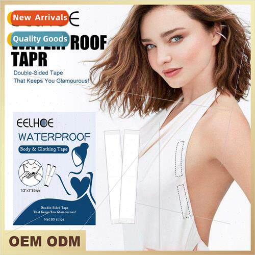 Anti-slip stickers one-shoulder halter dress sub -slip leaka