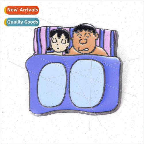 Doraemon anime  brooch Nobitas nightmare g Xiang fat tiger c