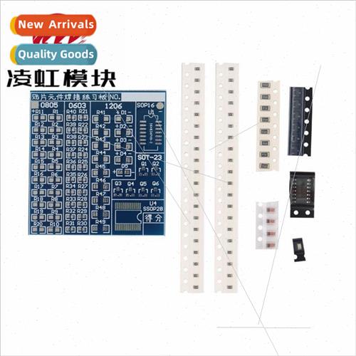 SMD Practice Edition SMD Components Soldering Boards Electri