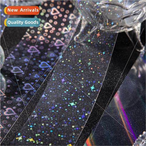 Star River Land series PET tape dream laser flow hemp card b