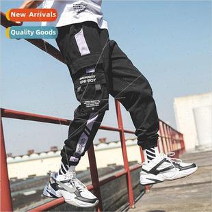 Korean spring section fall sub and work the pants