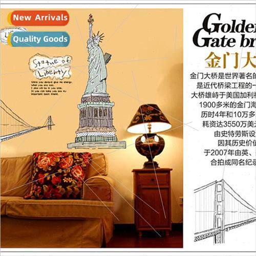 Goddess of berty Large removable living room dining room stu