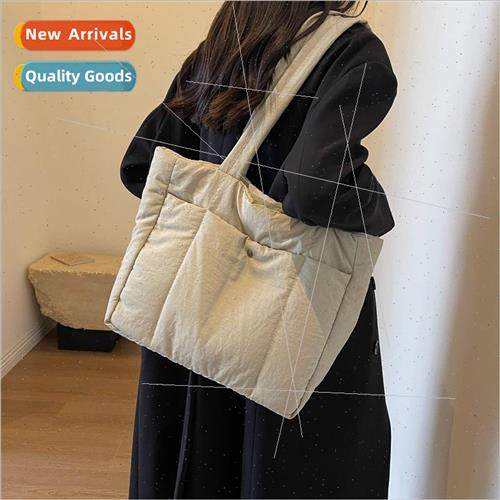 Korean fashion casual cotton dress shoulder bag 2023 new ver