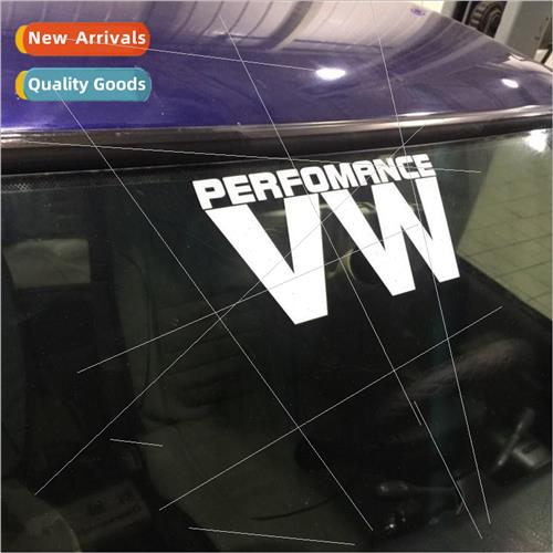 new VW windshield car stickers hellaflush personalized modif