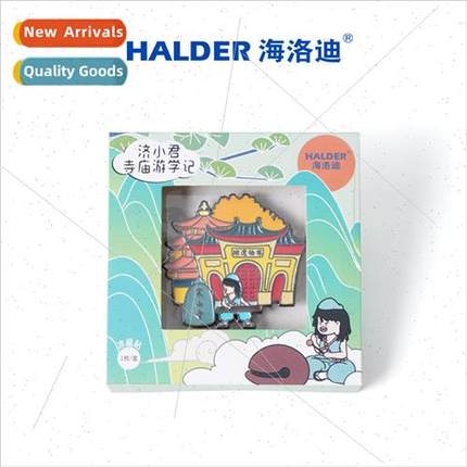 jun temple tour theme magnetic creative refrigerator sticker