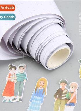 Rolls of blank release  Handbook washi tape stickers width 1