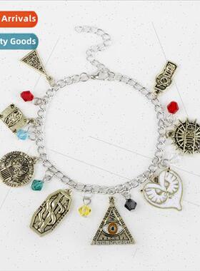 Movie s Fantastic Beasts combo vintage bracelet DIY metal cr