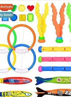 Diving fish bone water play toys childrens pool diving fish