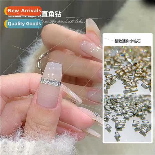 Explosion flash small rectangular flat bottom zirconia diamo