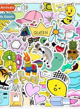 50 pcs of VSCO graffiti stickers luggage refrigerator notebo