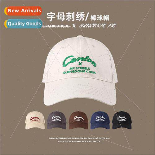 U.S. niche design sense baseball cap men and women summer wi