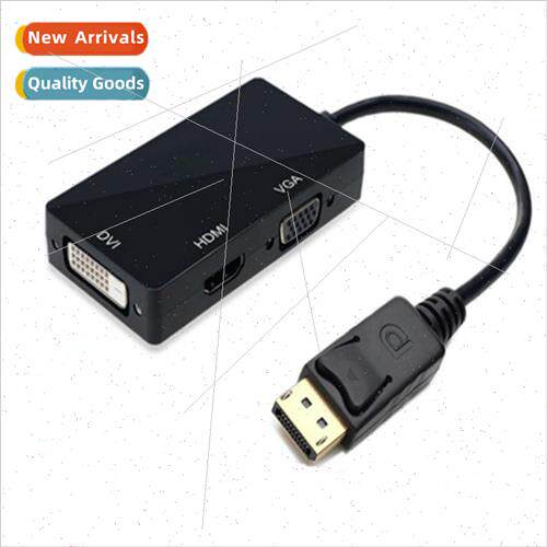 dp to hdmi vga dvi adapter cable dp 3 in 1 cable dp to hdmi