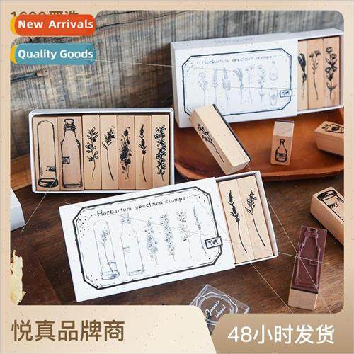 Vintage Hollywood Combo Set Stamps Plant Vase Handbook Stamp