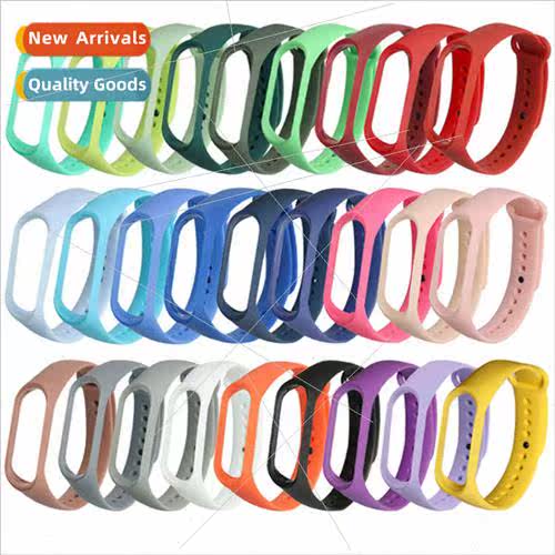 适用 millet bracelet 3 strap millet 3/4 solid color strap re