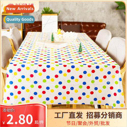 Disposable tablecloth waterproof oilproof kindergarten table