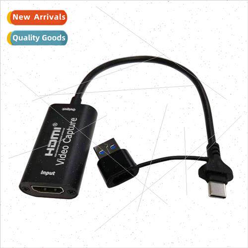 hdmi capture card 2 in 1 USB type-c cell phone grabber recor