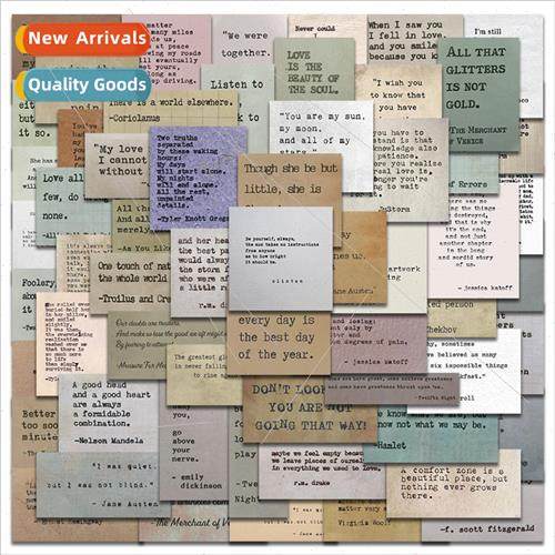 60 Vintage Sticky Notes Celebrity Quotes Stickers ggage Guit