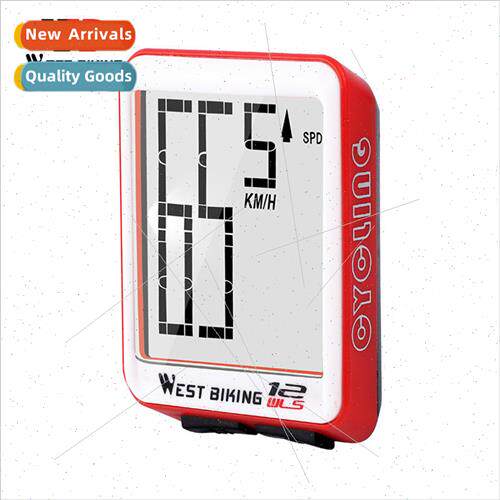 Mountain bike road bicycle wireless large character code met