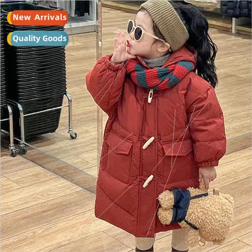 2023 winter new childrens down jacket 90 white duck down new