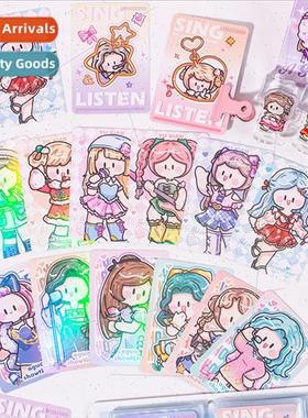 Ago Collection Card Set Cartoon Cute Characters Love Beans S