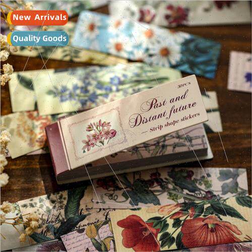 Stickers bean book old things collection series creative ins
