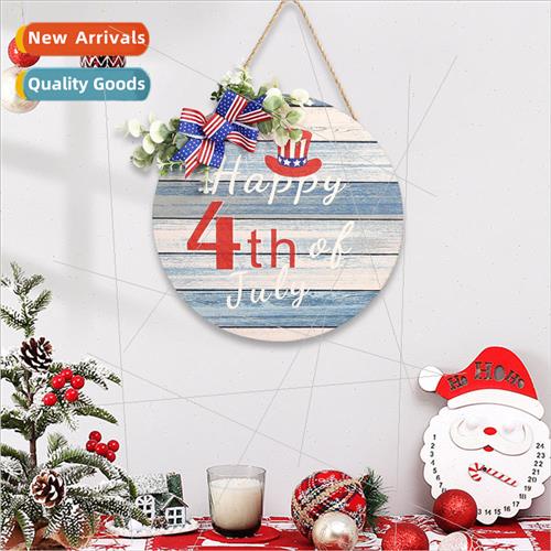 New U.S. Independence Day Wooden Wall Plaque Shop Home Decor
