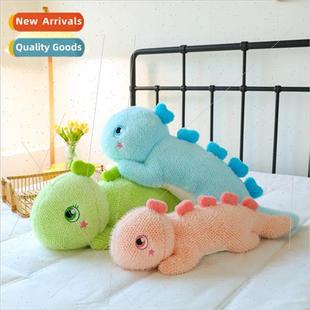 cartoon long striped dinosaur New cute doll pillow little