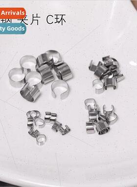 diy handmade materials stainless steel titanium steel clasp